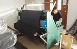 厚街某鞋業(yè)鞋材集團(tuán)簡易驗(yàn)布機(jī)加裝平臺(tái)式驗(yàn)針機(jī)使用現(xiàn)場